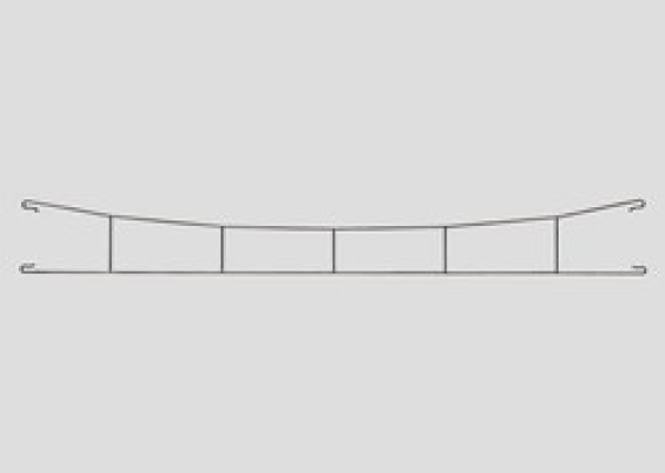 H0 Oberleitungsfahrdraht 167,5mm 5x