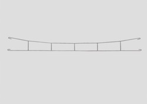 H0 Oberleitungsfahrdraht 203mm 5x