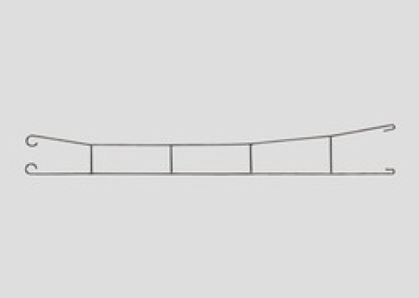 H0 Oberleitungsfahrdraht Übergangsstück 142 mm