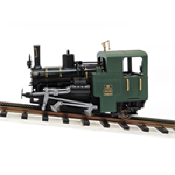 H0n3z Zahnradbahn Montserrat 3, grün- schwarz, Führerhaus, Wassertank- grün, kamin gerade, Laterne vorn und hinten, L= 64x 26x 37mm, etc.................