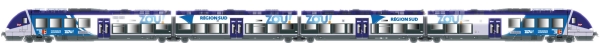 H0 F SNCF Triebzug AGC , teilig 4, 4A, Ep.VI, Sound, Region Süd, etc............................................................