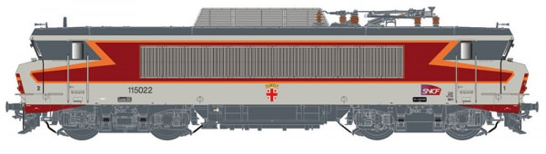 H0 F SNCF Elektrolokomotive Serie BB 15022, 4A, Ep.VI, Arzens, grau, etc............................................................................