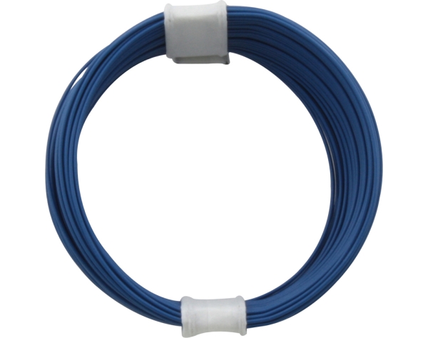 elektro Litzen Drähte Kupferschaltlitze, dünn, 0,04mm², blau, 10m, etc.................................................................