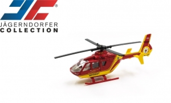 1: 50 Ausstattung Hubschrauber Notarzt, drehbarer Rotor L=20,5x 5x 7cm, etc................................................................