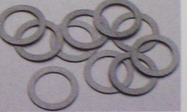 H0 Ersatzteile Haftreifen, 7,7x 4mm, St. 10x, VT642, etc........................................................