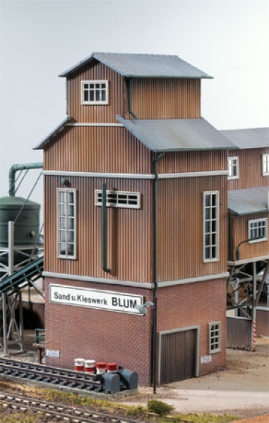 H0 Industriegebäude Sortierturm