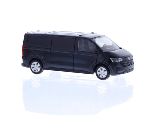 H0 D Bus Volkswagen e- Transporter Kasten LRFD nacht schwarz metallic, 2A, etc................