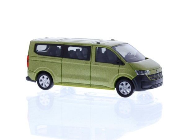 H0 D Bus Volkswagen e- Transporter Bus LR FD warm green metallic, 2A, etc...................