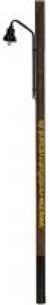 0 Leuchten Holzmastlampe, Stecksockel, D=6mm, H=180mm, etc.........................................................