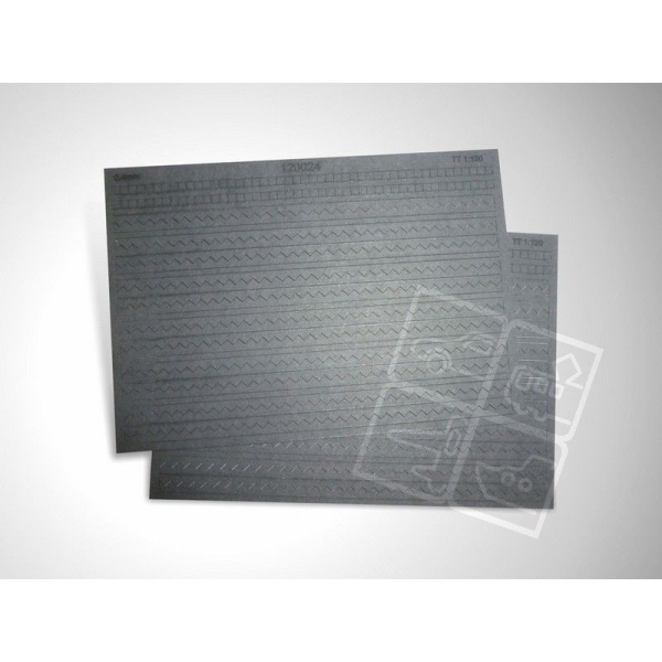 N Zubehör BS Bedachungsplatten Eternit schwarz, etc............................................