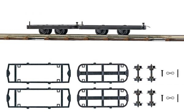 H0f  BS Fahrwerke 2x, 2A, L=29mm,  Aufbau- individuell, etc............................................................................................