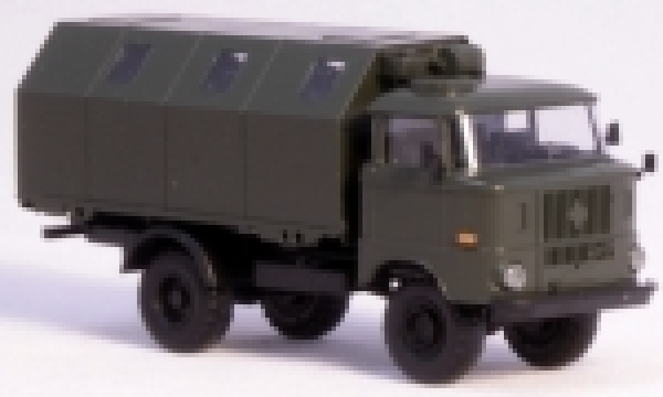 TT D mil. LKW IFA W 50 LA Allradantrieb LAKII, Ballonräder, grün