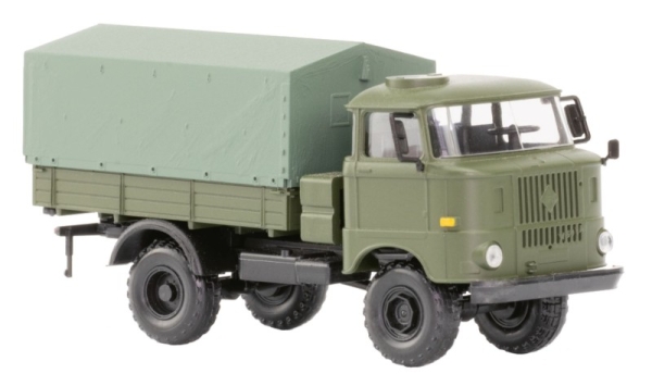 TT D LKW IFA W 50 LA/ A kurze Pritsche/ Plane, Ballonräder, grün, etc............................................................