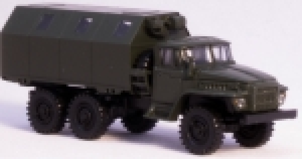 TT mili D DDR  LKW URAL 375 LAKII , 3A, grün, etc..................................................................