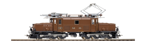 H0m Bahnfahrzeuge Ch RhB Elektrolokomotive Ge 6/ 6 I 415, Ep.III-IV, braun, Rhätische Krokodil, etc............................................................................