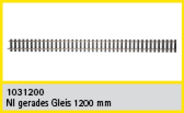 G Gleis Ni Gleis gerade 120cm