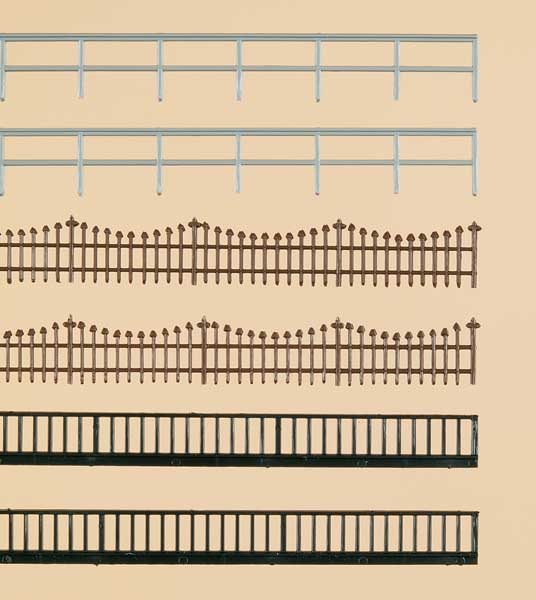 H0 TT Eisenzaun und Geländer