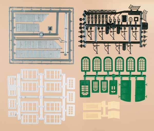 H0 TT   Bastelset für Industriegebäude