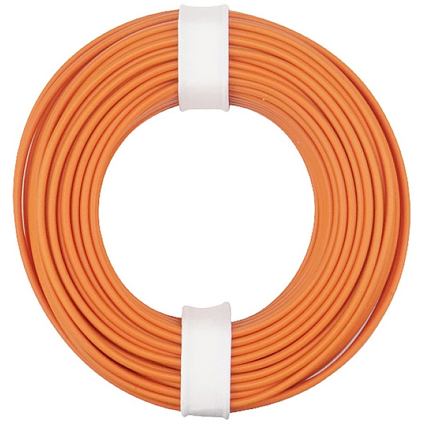 elektro Litzen Kupferschaltlitze 0,5mm², 1adrig, 16x 0,2mm, flexibel, Kunststoff isoliert, 10m, orange, etc.........................................................