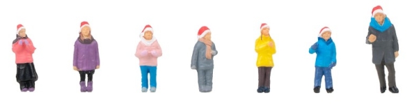 H0 Figuren Kinderweihnachtschor, St.7x, etc..................................................................................................