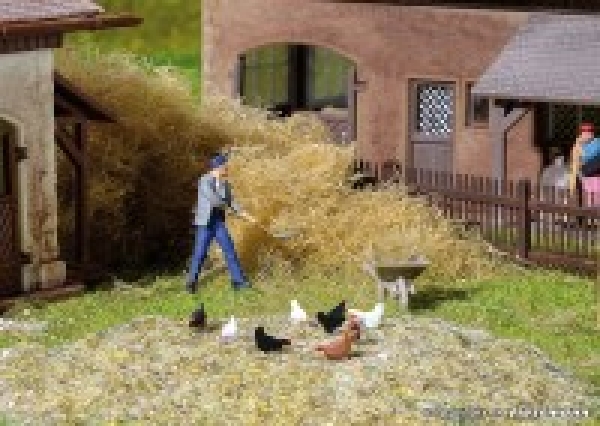 H0 eMotion Figur Hühnerhof , bewegt, etc...............................................................................