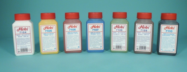 H0 TT N Z Acrylfarben 200ml Schneeweiss, etc..........................................................................