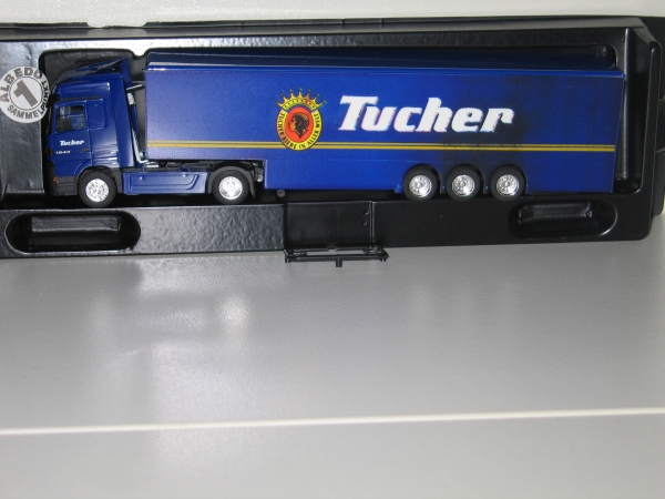 H0 LKW MB ACTROS  " TUCHER PILS ", etc.....................................................................................................................