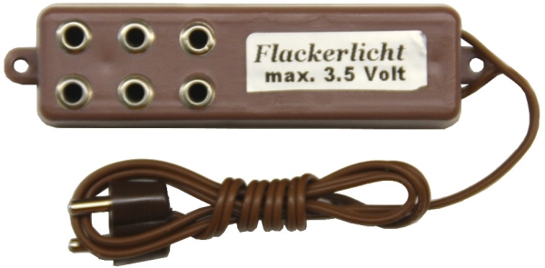 elektro Verteiler mit Flackerelektronik für Trafo 3,5V, etc............................................................................................