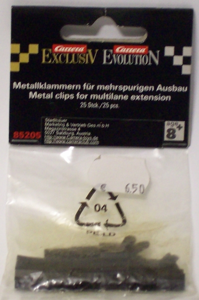 car Metallklammer f.mehrsp.Ausbau Excl./Evol.