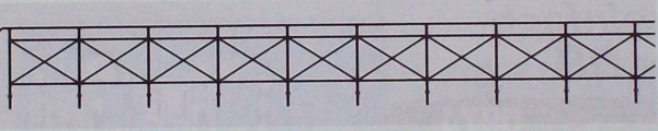 TT Geländegestaltung Geländer 68cm