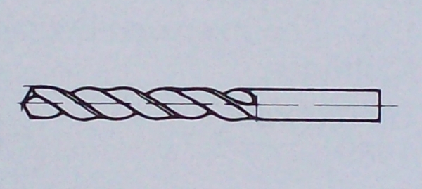 HSS Spiralbohrer Zylinderschaft 0,8mm