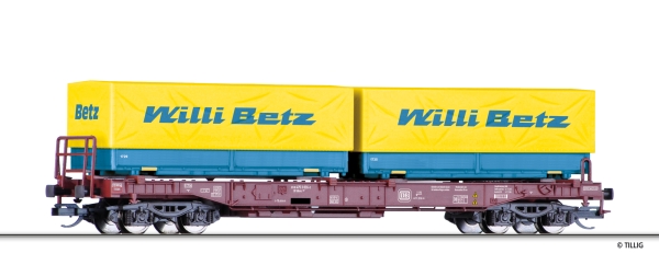 TT D DB Taschenwagen bel. 4A Ep.IV Willi Betz, etc..............................................................................................................