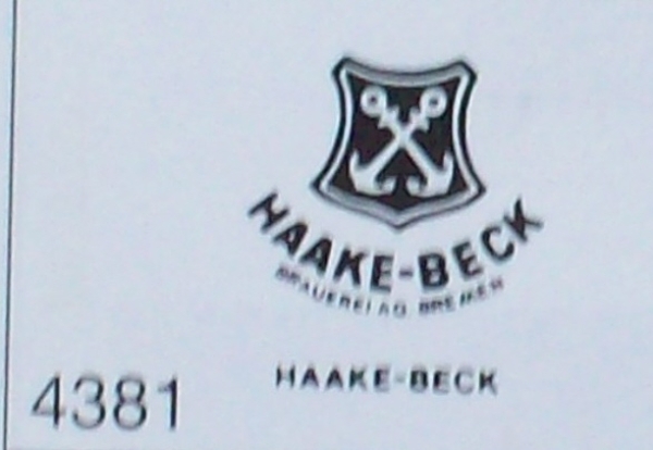 H0 Ausstattung BS Beschriftungssatz Haake Beck