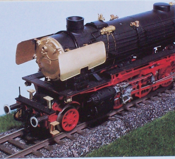 H0 Zurüstteil D DB BS MS WM Dampflokomotive BR 41, Zurüstsatz für Roco BR 41,  Neubaukessel