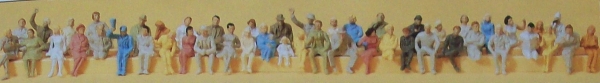 H0 Figur Sitzende Figuren für Zugabteil 48x etc...............................................................................................