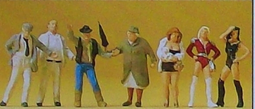 H0 Figur Gefahrvoller Heimweg