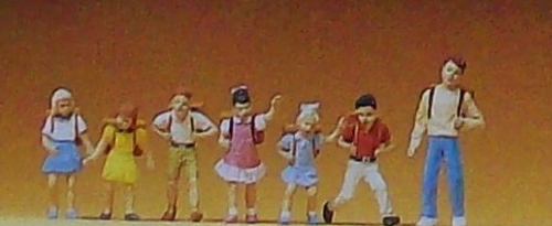 H0 Figur Schulkinder