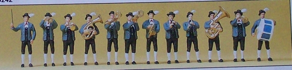 H0 Figur Bayerische Musikkapelle