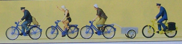 H0 Figur Fahradfahrer