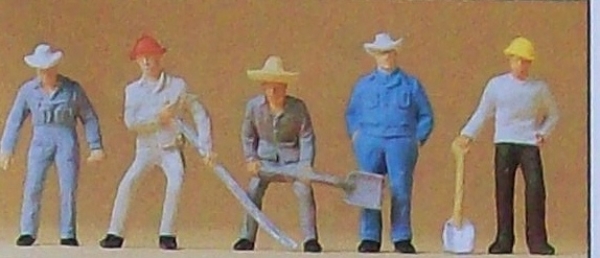 H0 Figur Gleisbauarbeiter