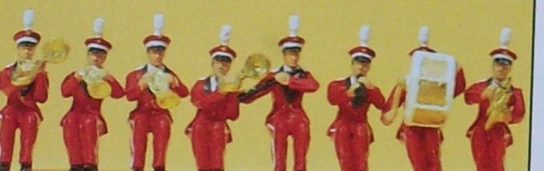 H0 Figur Zirkusband sitzend etc................................................................................................