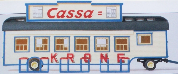 H0 Ausschmückung Kassenwagen etc............................................................................................