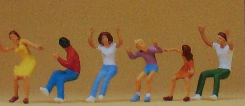 H0 Figur Figuren zum Kettenkarussell etc...................................................................................................