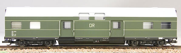 TT D DR Doppelstock- Gepäckwagen 152-006, 4A, Ep.III, Decoder, grün , etc.....