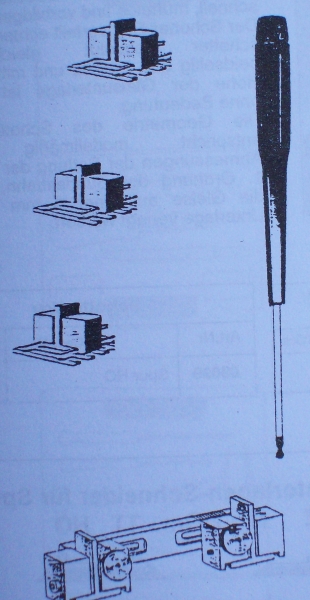 H0 Gleisbauklammern Set 3x