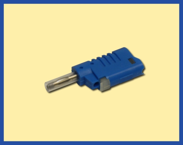 elektro Stecker Buchsen Sicherheits- Laborstecker 4mm blaue, etc......................................................................