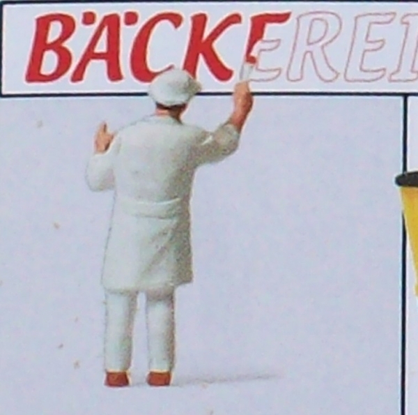 H0 Figur Schildermaler etc..........................................................................................................................