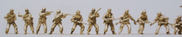 1:72 BS Infanterie im Gefecht DR 12x unbemalt etc.....