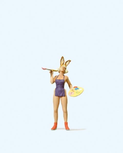H0 Figur Osterhäsin etc....................................................................................................................................................................................................