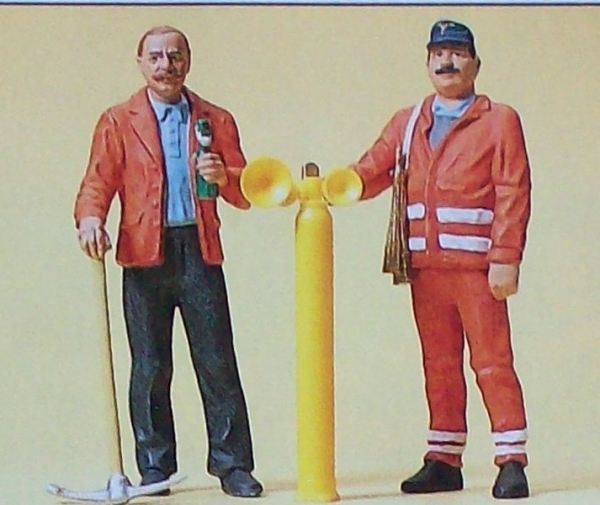 G Figur Gleisarbeiter Sicherungsposten etc...........................................................................................................................................................................................